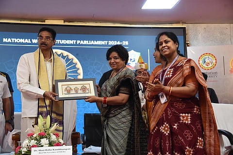 The prestigious AIU National Women Student Parliament was inaugurated by Dr Kumbhampati Haribabu, Governor of Odisha at Centurion University.