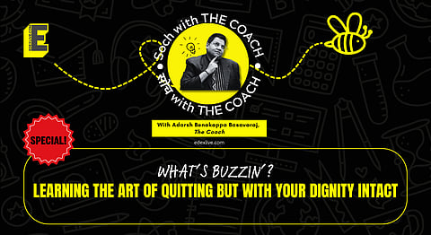 How to quit your job, but keeping your dignity intact