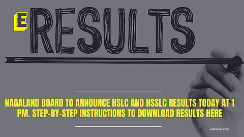 Nagaland Board to announce HSLC and HSSLC results today