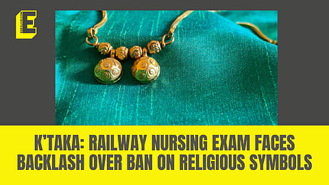Karnataka: After KCET row, Railway Nursing exam faces backlash over ban on religious symbols
