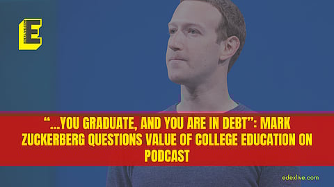 Mark Zuckerberg questions value of college education