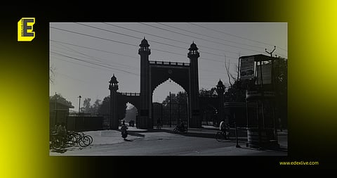 Aligarh Muslim University students protest against university land takeover