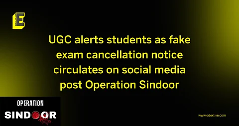 UGC alerts students as fake exam cancellation notice circulates