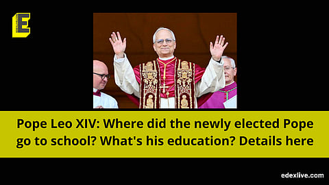 What is Pope Leo XIV education?
