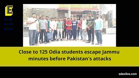 Close to 125 Odia students escape Jammu minutes before Pakistan's attacks