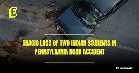 Two Indian students die in a road accident at Pennsylvania