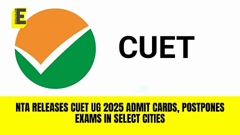 NTA releases CUET UG 2025 admit cards