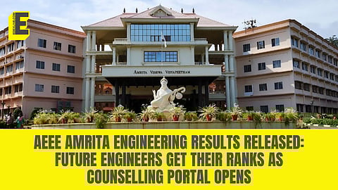 The university has simultaneously launched its Centralised Seat Allotment Process (CSAP) for both AEEE participants and Joint Entrance Examination (JEE)-based applicants.