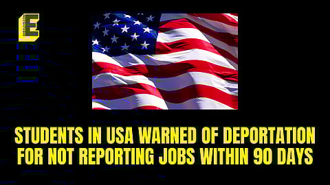 US tightens OPT visa rules: Students warned of deportation for not reporting jobs within 90 days