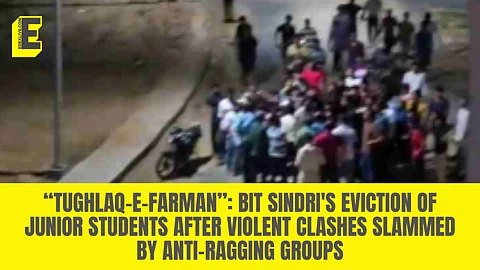 "The juniors are so frightened that they are continuously writing to us, sending photographs and videos, but they are not revealing their identity"