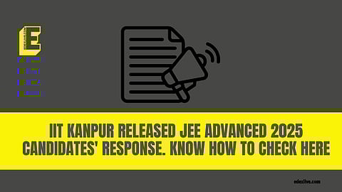 JEE Advanced 2025 candidates' response