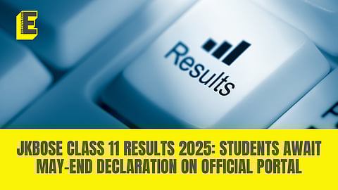 Students will be able to access their results through the official website jkresults.nic.in once the board makes the announcement.