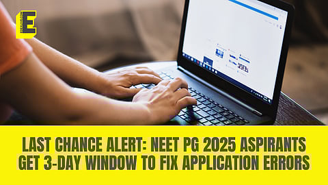This final editing phase permits candidates to modify only select elements of their applications, specifically their photograph, signature, and thumb impression.