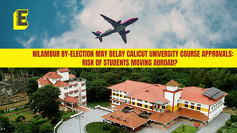 The approval process for 155 new courses and two new colleges in five districts under Calicut University for 2025 may be delayed due to the Nilambur by-election, with thousands of students’ prospects at risk unless special Election Commission permission is granted