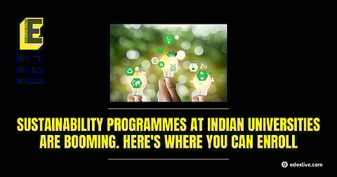 Sustainability programmes in Indian universities