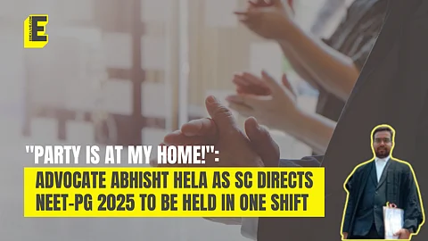 As the Supreme Court directed that the NEET-PG 2025 will be held in a single shift, this news brought overwhelming relief and joy to medical aspirants. Lawyer Abhisht Hela shares his experiences