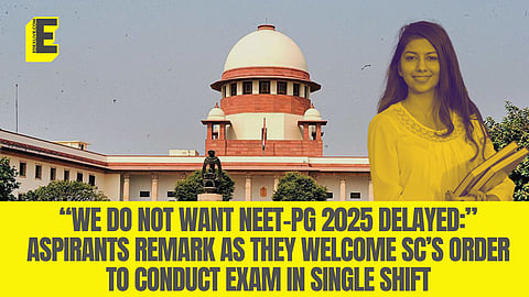 NEET aspirants share their happiness with the Supreme Court’s order and confirm that they do not need a postponement