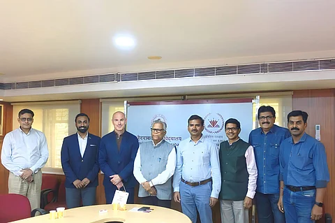Meeting the delegation