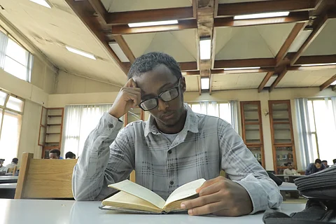 Yonas Nuguse, an Ethiopian student, now at risk of losing his admission to Harvard University due to visa restrictions