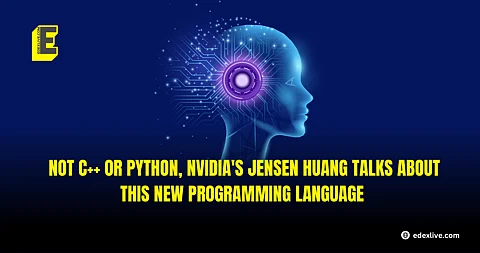 NVIDIA's Jensen Huang talks about THIS new programming language