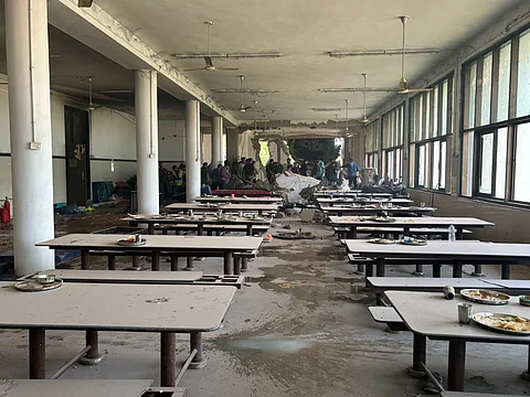 Visuals from BJ Medical College hostel