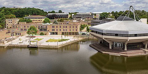 Photo of University of York campus