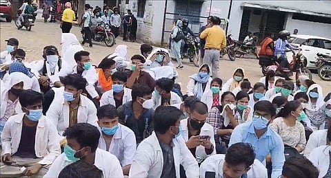 Visuals from Medini Rai Medical College and Hospital (MRMCH) in Palamu