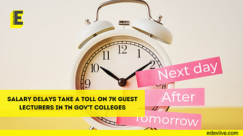 Delay in salary of guest lecturers