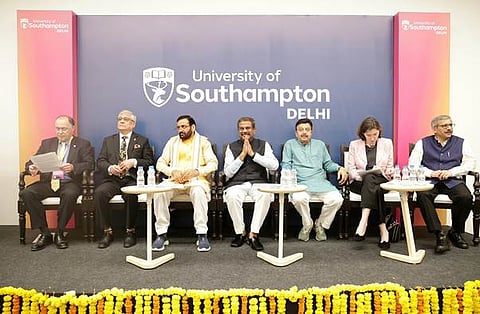 Union Education Minister Dharmendra Pradhan on July 16, Wednesday, inaugurated the India campus of the University of Southampton in Gurugram