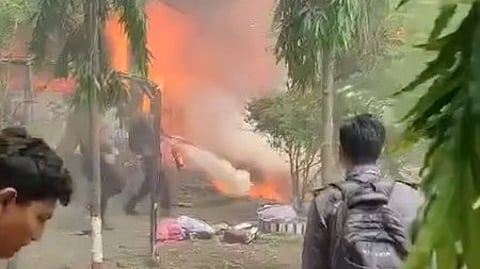 A routine training sortie ended in tragedy after a Bangladesh Air Force jet crashed near a school in Dhaka’s Uttara