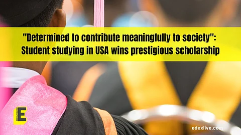 Student wins schoalrship