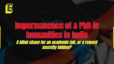 Is doing a PhD in Humanities in India worth your time?