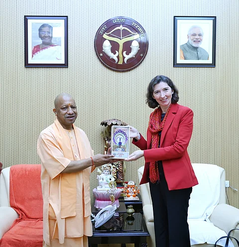 The partnership MoU was signed in Lucknow by British High Commissioner to India Lindy Cameron with UP Chief Minister Yogi Adityanath.