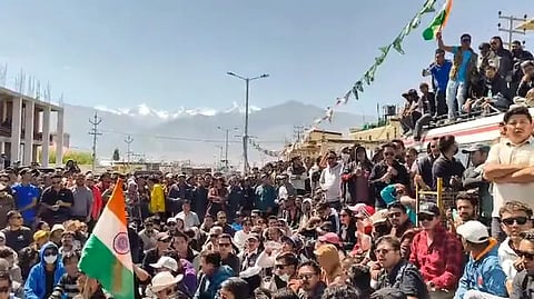 Violence erupted in Ladakh on Wednesday