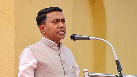 Goa CM Pramod Sawant