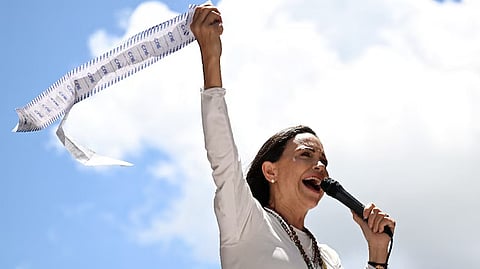 Nobel Peace Prize 2025 winner Maria Corina Machado