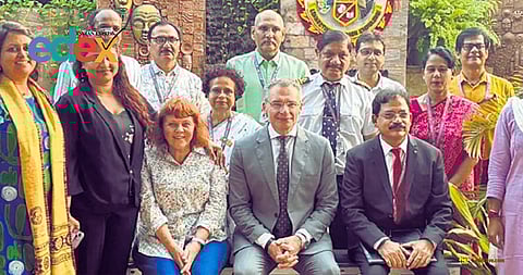 Delegates of Centurion University and UWA at the MoU-signing event
