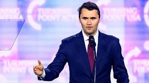 Photo of US conservative activist Charlie Kirk