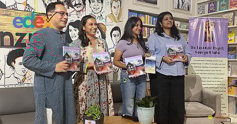 Kaavya Mukherjee Saha at an event for her book Safe Spaces
