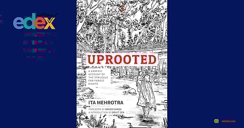 Uprroted by Ita Mehrotra graphic novel book cover