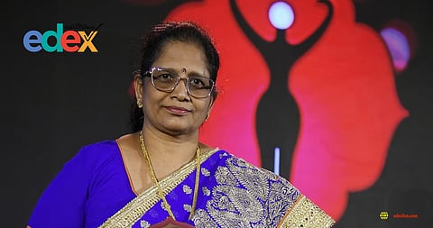 Dr Palukuri Lakshmi accorded with the award at Devi Awards Hyderabad 2025