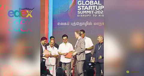 CM Stalin at the Tamil Nadu Global Startup Summit (TNGSS) 2025