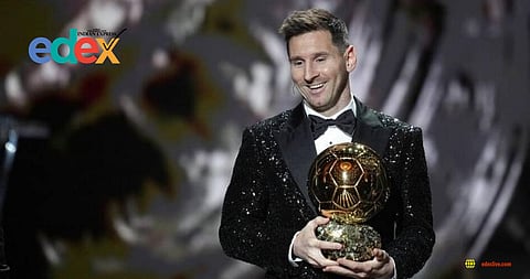 Argentinian football star Lionel Messi
