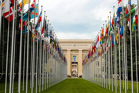 A stage where hope, diplomacy, and disagreement coexist.