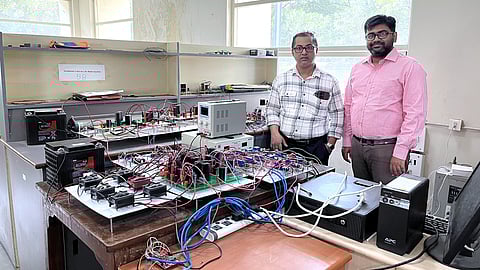 Research team with Intelligent Power Management System for Hybrid Microgrids