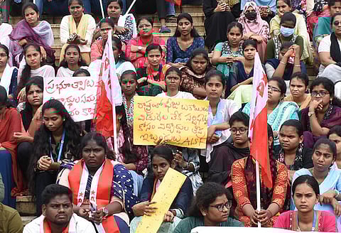 Telangana private colleges are suffering from pending dues clearance by govt