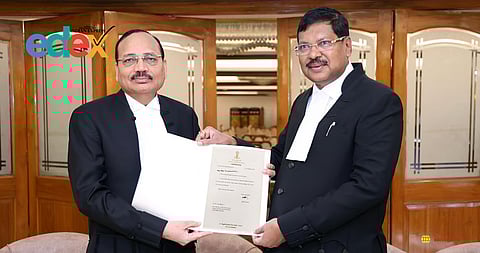 Chief Justice of India BR Gavai with Justice Surya Kant