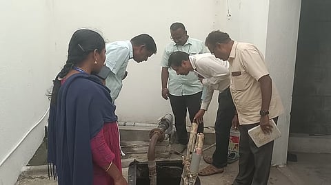 Officers from the Health and Food Safety Departments inspected the two water sumps and found that both were severely contaminated