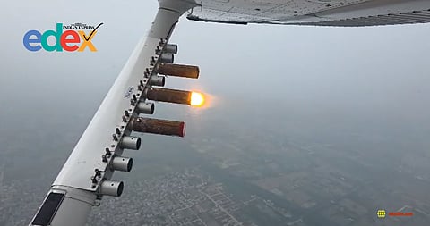 Cloud seeding experiment by Delhi Govt