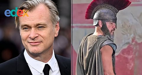 Christopher Nolan and The Odyssey poster